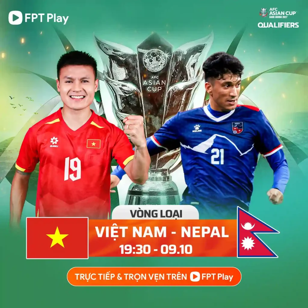 nhận định việt nam vs nepal vòng loại asean 2027